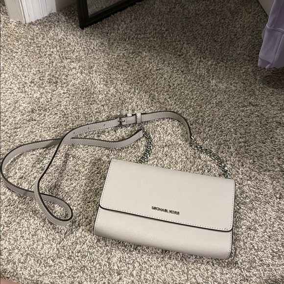 Michael Kors Gray Crossbody Bag with Adjustable Strap - Picture 2 of 5